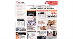 Desktop Screenshot of javelinmarketing.com